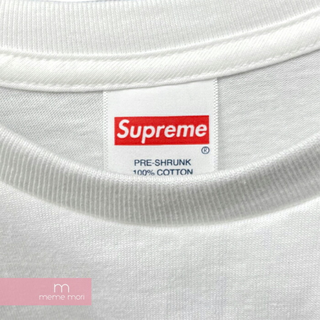 Supreme 2023SS West Hollywood Box Logo Tee シュプリーム ウェストハリウッドボックスロゴTシャツ ウェストハリウッド店オープン記念 半袖カットソー バックプリント ホワイト サイズS【230823】【新古品】【me04】