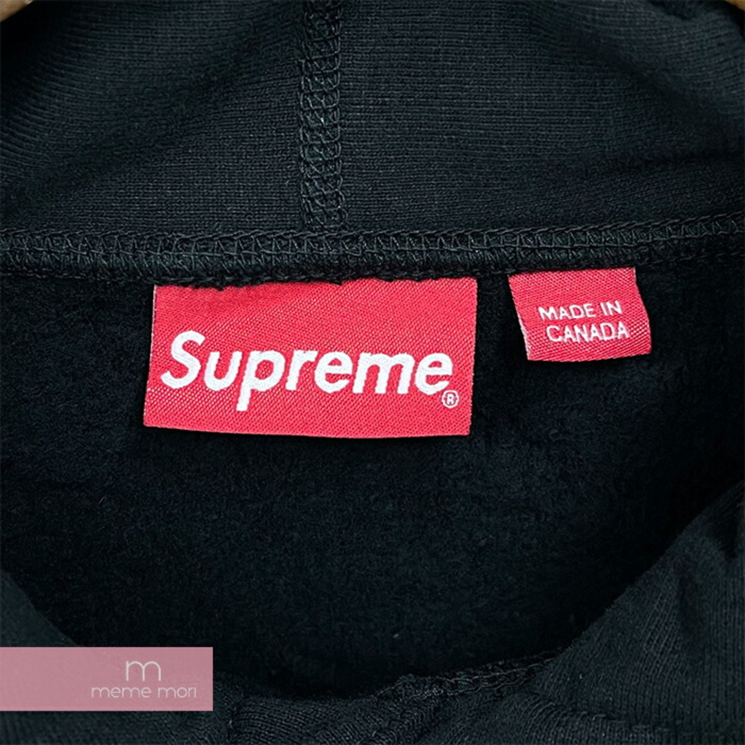 Supreme 2021AW Box Logo Hooded Sweatshirt Black シュプリーム ボックスロゴフーデッドスウェットシャツ プルオーバーパーカー ブラック サイズM【230823】【新古品】【me04】