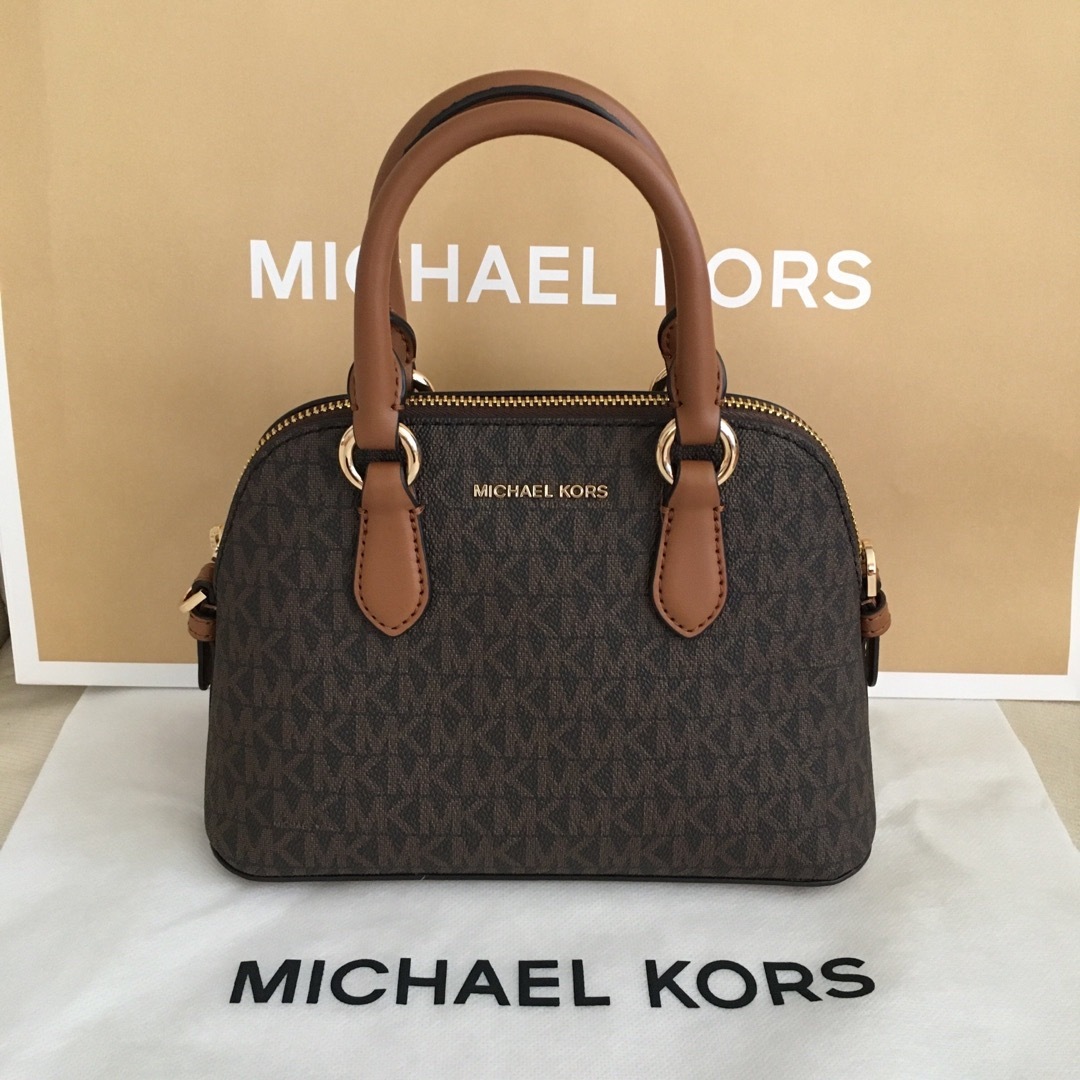 MICHAEL KORSマイケルコースクロスボディショルダーバッグ　brown