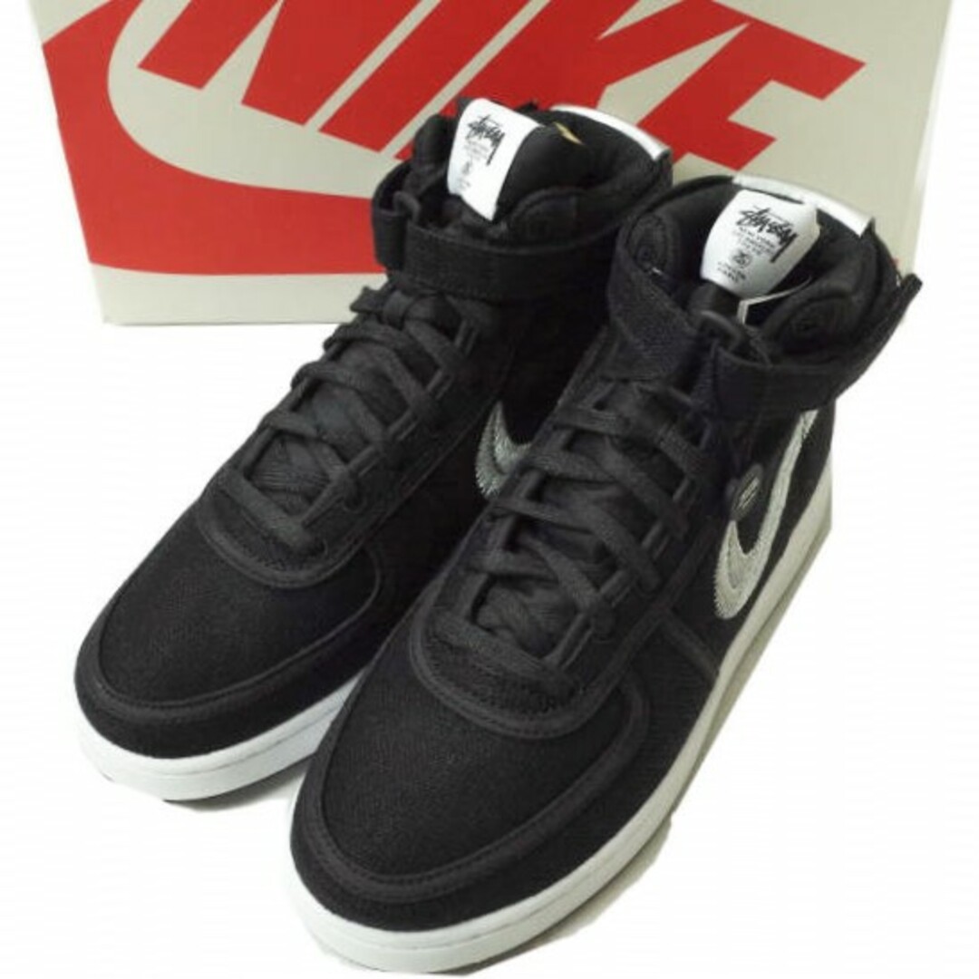 NIKE x STUSSY ナイキ ステューシー 23SS 別注 VANDAL SP バンダル スペシャル DX5425-001  US7.5(25.5cm) BLACK/METALLIC SILVER-BLACK スニーカー シューズ【新古品】【中古】【NIKE ×  STUSSY】 | フリマアプリ ...