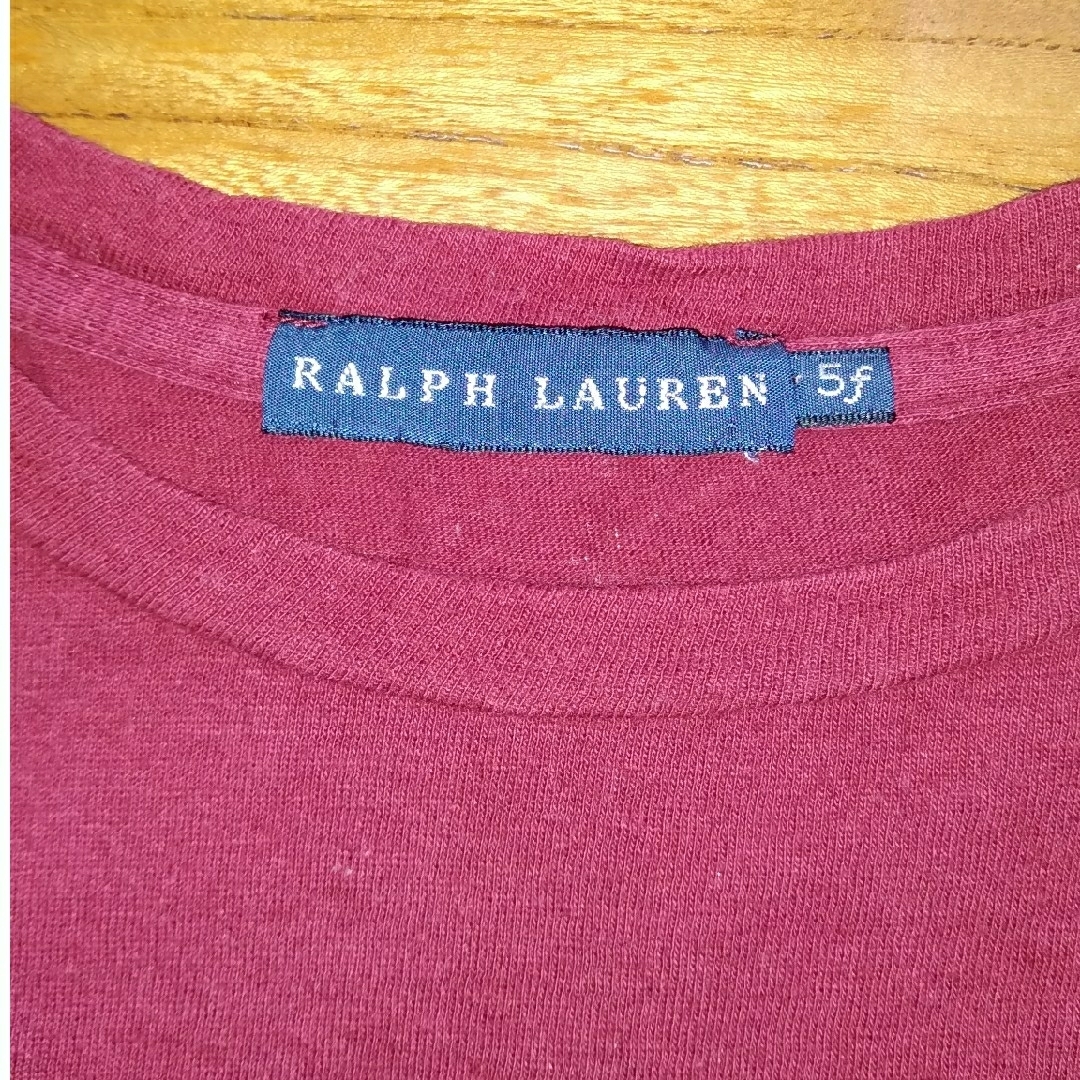 Ralph Lauren(ラルフローレン)のラルフローレン　クルーネック　Tシャツ レディースのトップス(Tシャツ(半袖/袖なし))の商品写真