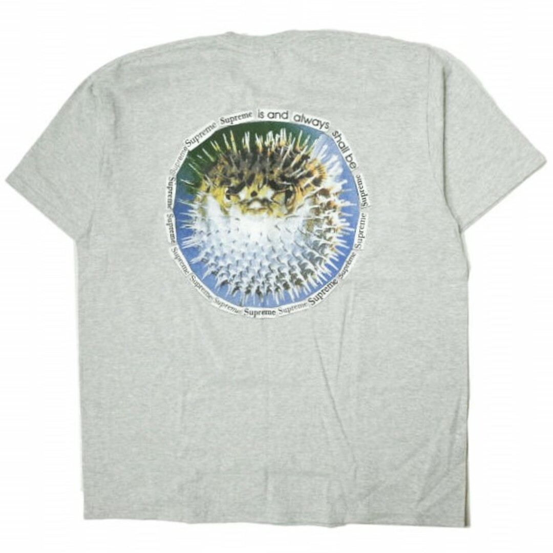 SUPREME シュプリーム 23SS アメリカ製 Blowfish Tee ブローフィッシュTシャツ XL Ash Grey 半袖 Week18 MADE IN USA トップス【新古品】【SUPREME】