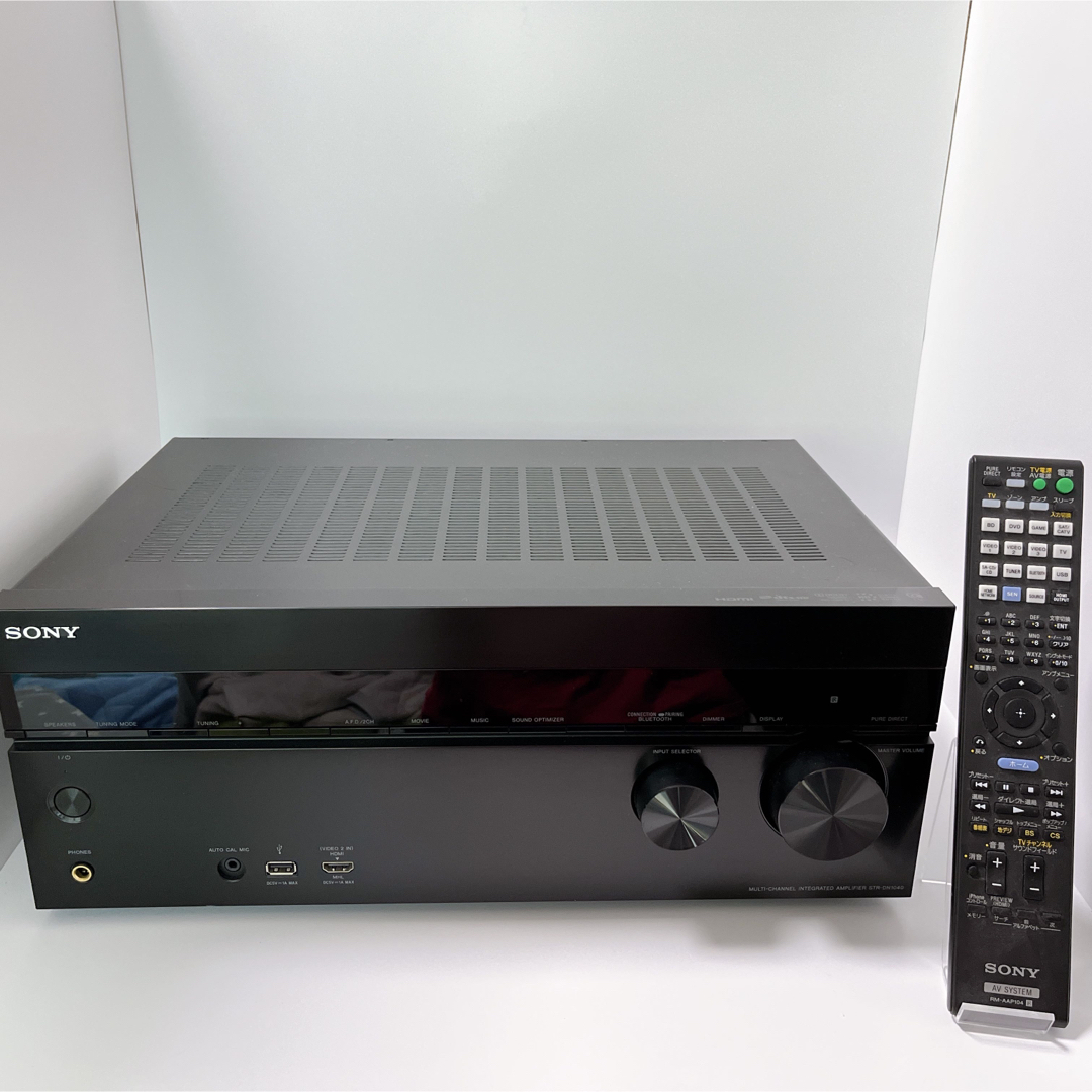 【早い者勝ち】SONY AVアンプ STR-DN1040 リモコン付 オーディオ映画