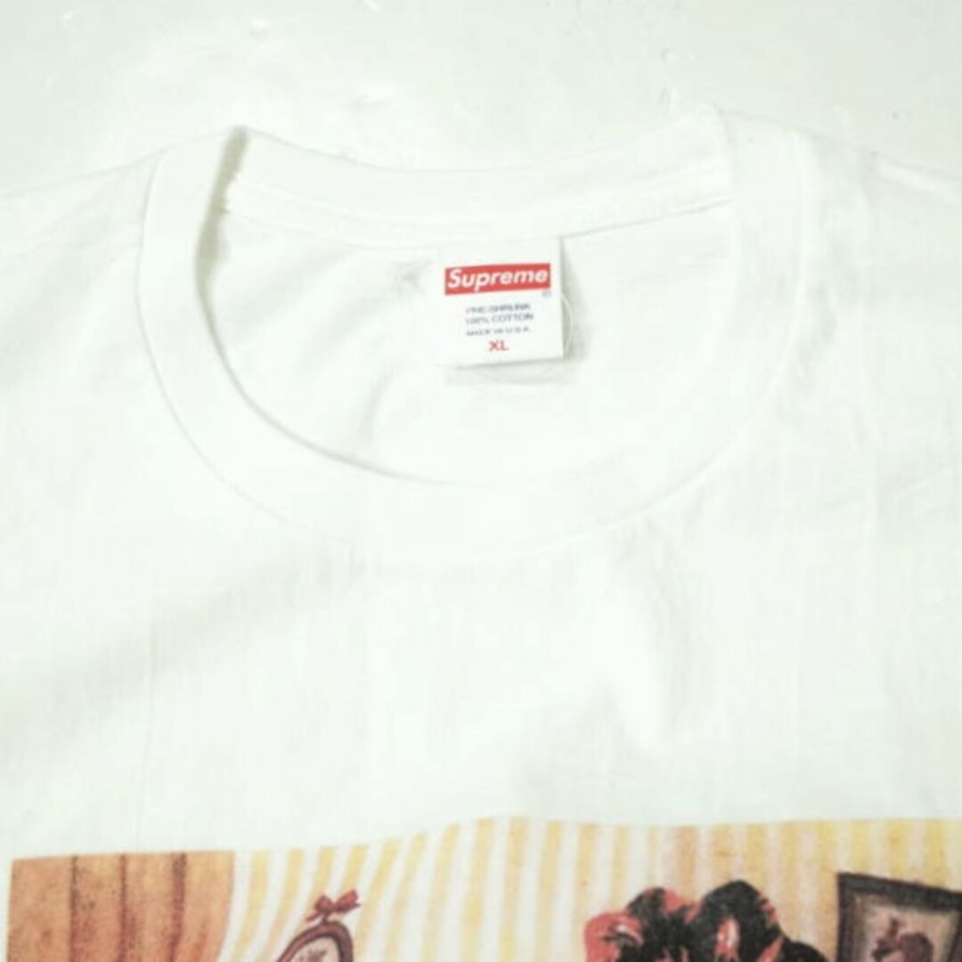 SUPREME x ANTI HERO シュプリーム アンタイヒーロー 22SS 別注 アメリカ製 Curbs Tee カーブスTシャツ XL  WHITE 半袖 MADE IN USA トップス【中古】【SUPREME × ANTI HERO】