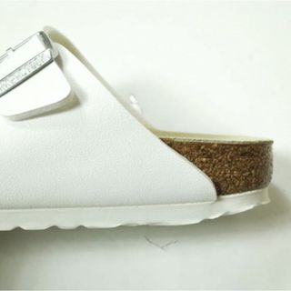 BIRKENSTOCK ビルケンシュトック ドイツ製 ARIZONA BS アリゾナ ビルコフロー 0051733 37(24cm) WHITE ナロー幅 ストラップサンダル シューズ【新古品】【BIRKENSTOCK】