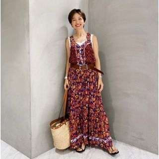 イザベルマラン(Isabel Marant)のIsabel marant etoileロングワンピース　36(ロングワンピース/マキシワンピース)