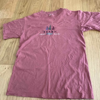 us古着 ピンク Tシャツ(Tシャツ/カットソー(半袖/袖なし))
