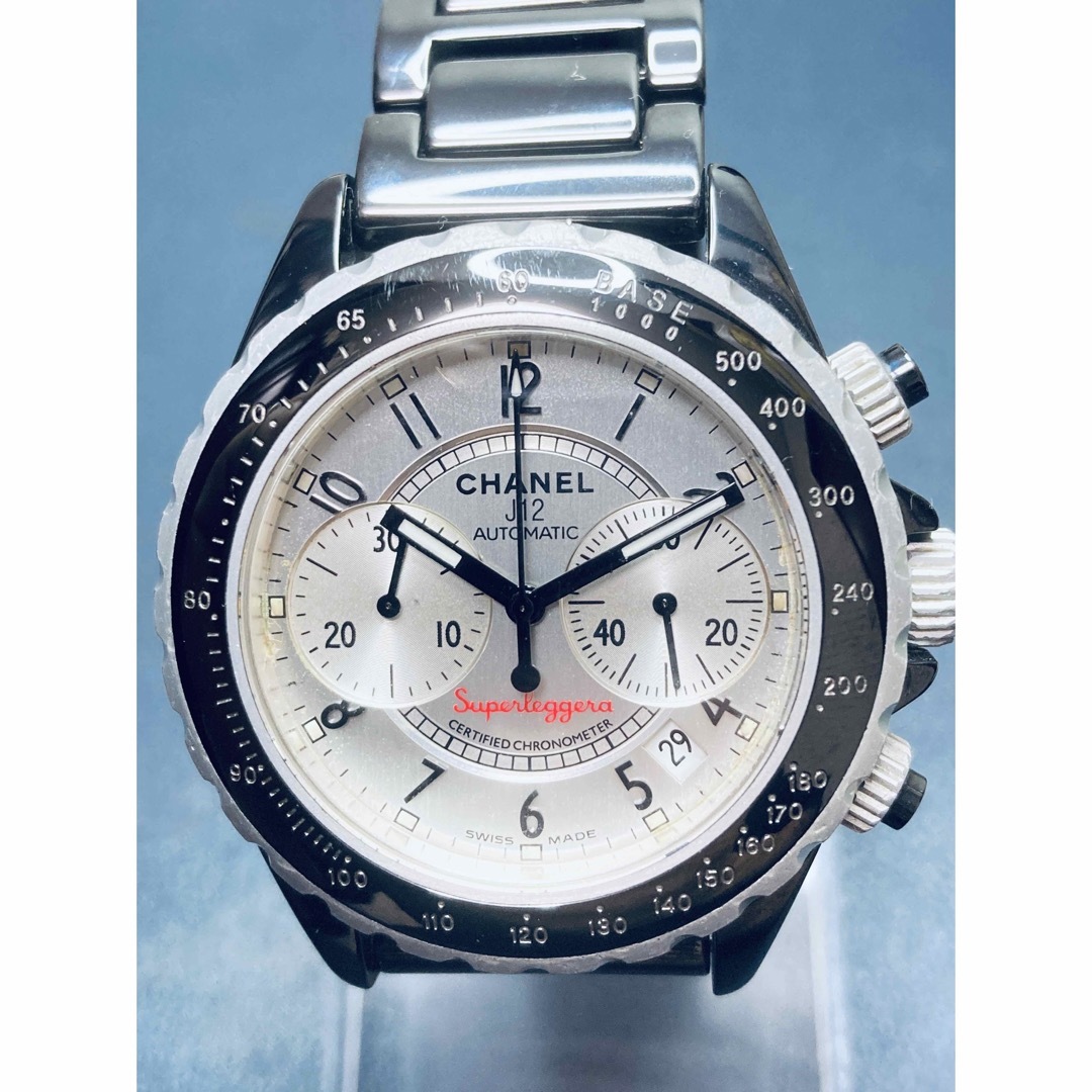 CHANEL(シャネル)の本物保証[シャネル]J12 クロノグラフ　スーパーレッジェーラ　1600005 メンズの時計(腕時計(アナログ))の商品写真