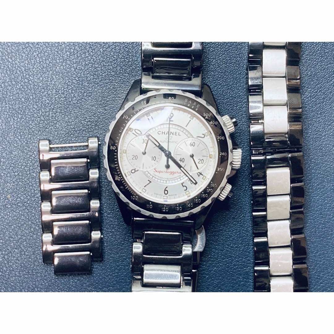 CHANEL(シャネル)の本物保証[シャネル]J12 クロノグラフ　スーパーレッジェーラ　1600005 メンズの時計(腕時計(アナログ))の商品写真