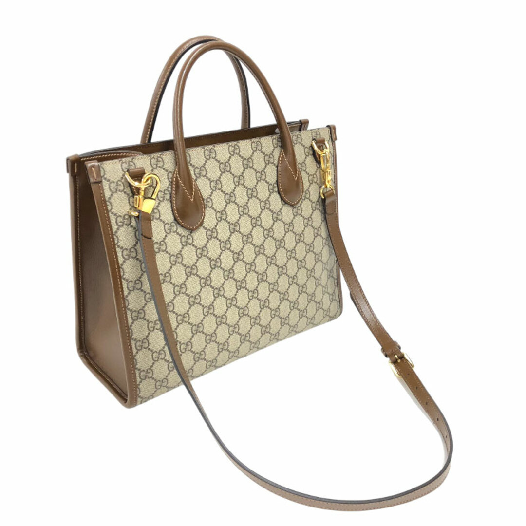 Gucci - グッチ GUCCI GGスモール トートバッグ 659983 ブラウン