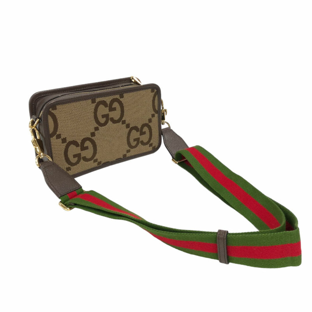 Gucci - グッチ GUCCI ジャンボGG ミニバッグ 696075 ブラウン