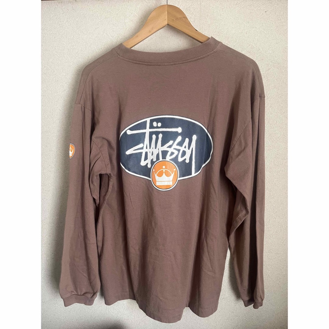 STUSSY(ステューシー)の90s old stussy ステューシー　紺タグ　USA製　ロングTシャツ メンズのトップス(Tシャツ/カットソー(七分/長袖))の商品写真