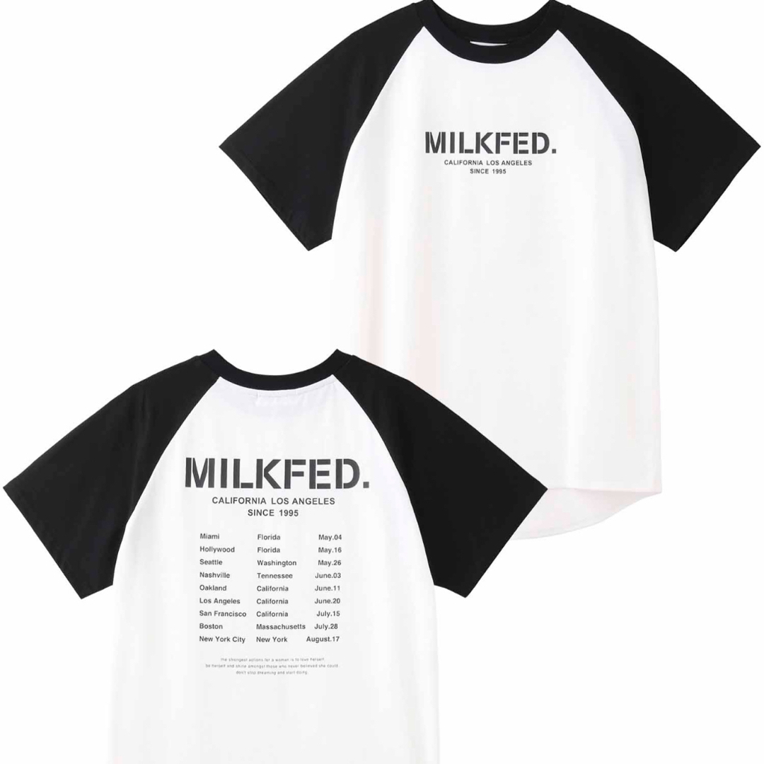 ミルクフェドラグランTシャツ | フリマアプリ ラクマ