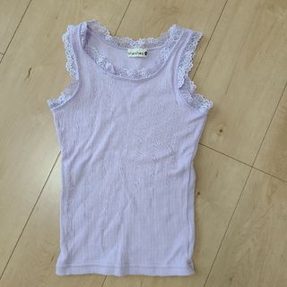 ブランシェス(Branshes)のヤヤヤ、やさしいパープルがカワちぃ！サイズ100cm　branshesで(Tシャツ/カットソー)