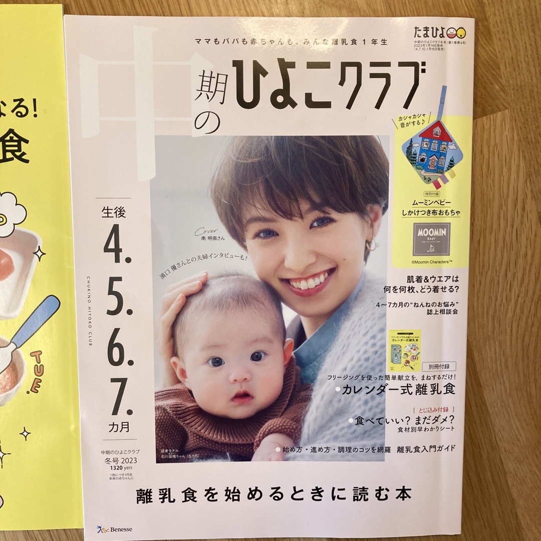 Benesse(ベネッセ)の中期のひよこクラブ 2023年 02月号 エンタメ/ホビーの雑誌(結婚/出産/子育て)の商品写真