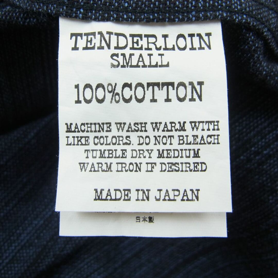 TENDERLOIN(テンダーロイン)のTENDERLOIN テンダーロイン 長袖シャツ BAJA SHT ネイビー系 S【美品】【中古】 メンズのトップス(シャツ)の商品写真