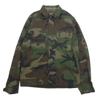 テンダーロイン(TENDERLOIN)のTENDERLOIN テンダーロイン 長袖シャツ T-BDU JKT ミリタリー 長袖 シャツ ジャケット カモフラ【中古】(シャツ)