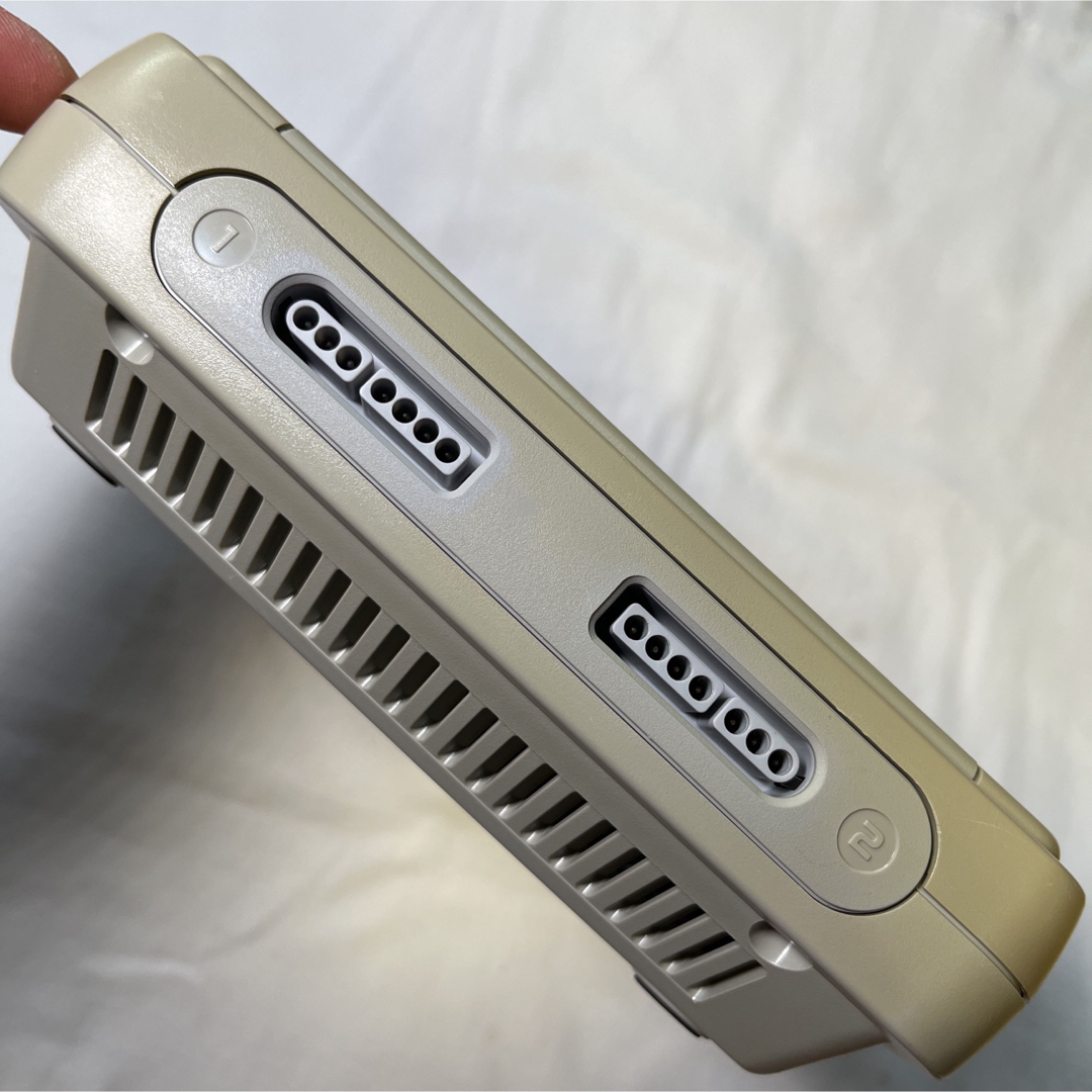 スーパーファミコン(スーパーファミコン)の【清掃メンテ済み】スーパーファミコン SFC 本体のみ スーファミ 管理729 エンタメ/ホビーのゲームソフト/ゲーム機本体(家庭用ゲーム機本体)の商品写真