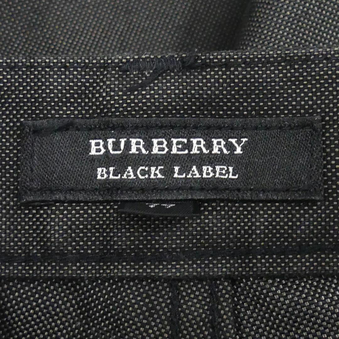 BURBERRY BLACK LABEL(バーバリーブラックレーベル)の廃盤 バーバリーブラックレーベル パンツ 79 グレー 刺繍 メンズJJ515 メンズのパンツ(チノパン)の商品写真