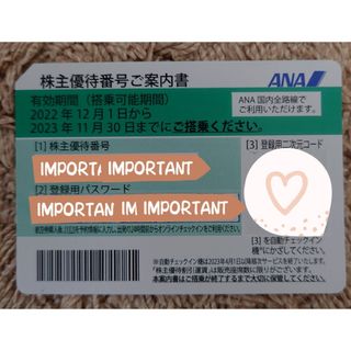 エーエヌエー(ゼンニッポンクウユ)(ANA(全日本空輸))のANA 株主優待(その他)