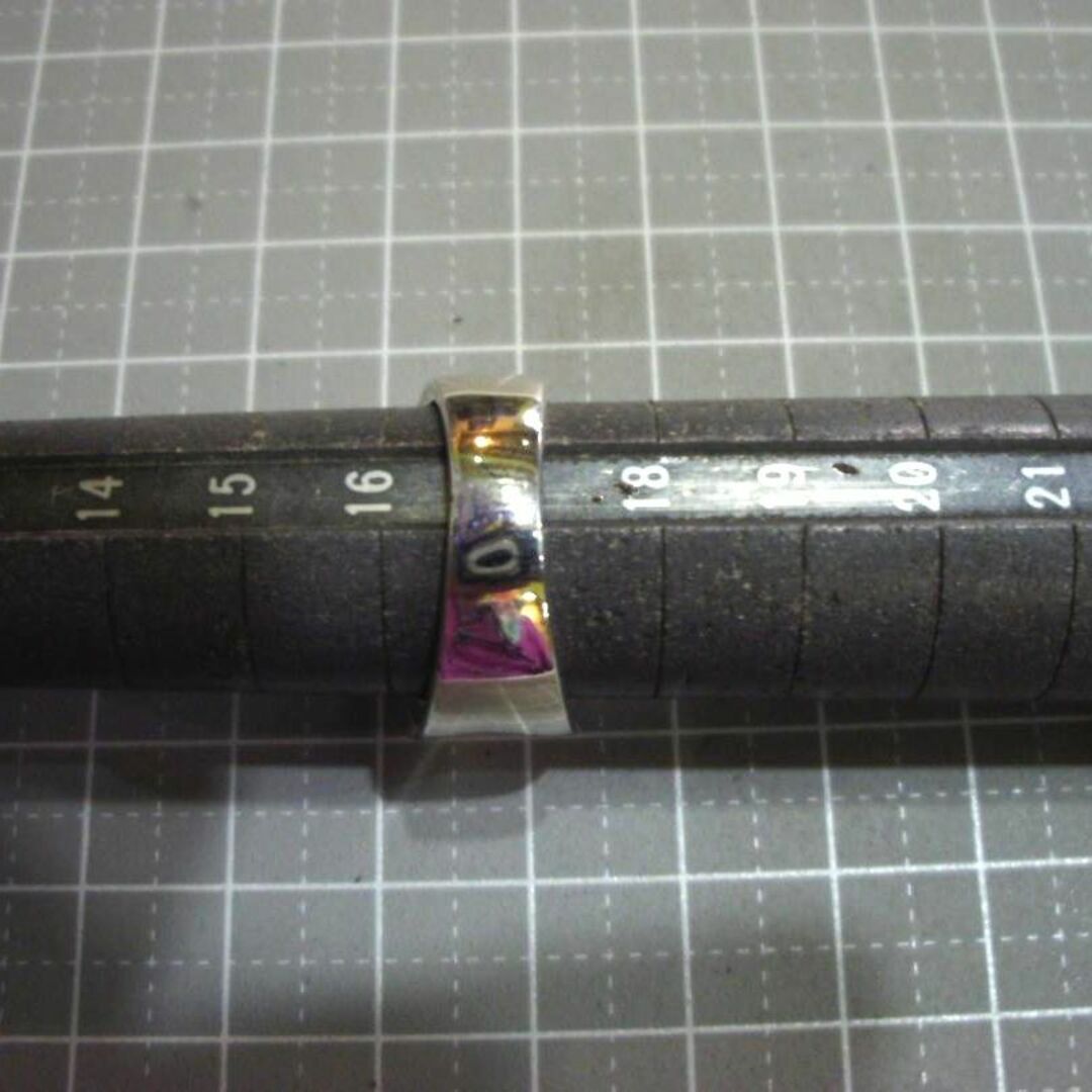 シルバー９２５　リング　１７号 メンズのアクセサリー(リング(指輪))の商品写真