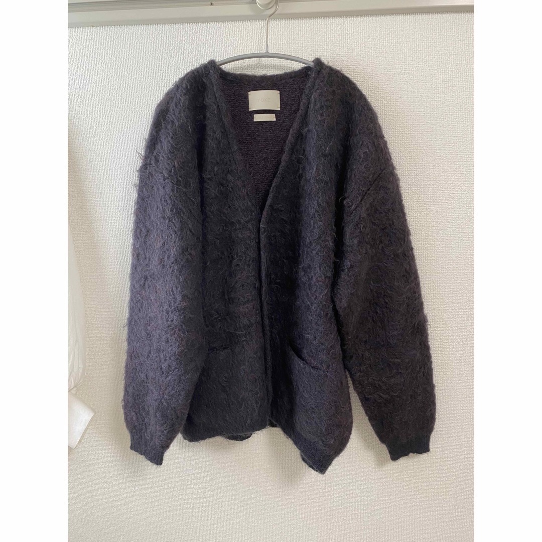 YOKE(ヨーク)のyoke 4COLOR MIX JACQUARD MOHIAR CARDIGAN メンズのトップス(カーディガン)の商品写真