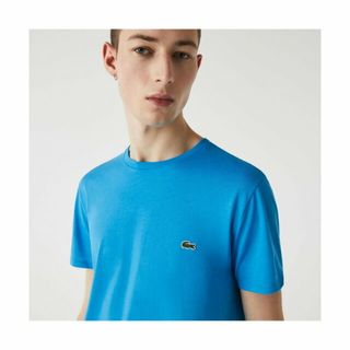 ラコステ(LACOSTE)の【ターコイズブルー】レギュラーフィット ピマコットンクルーネックTシャツ(その他)