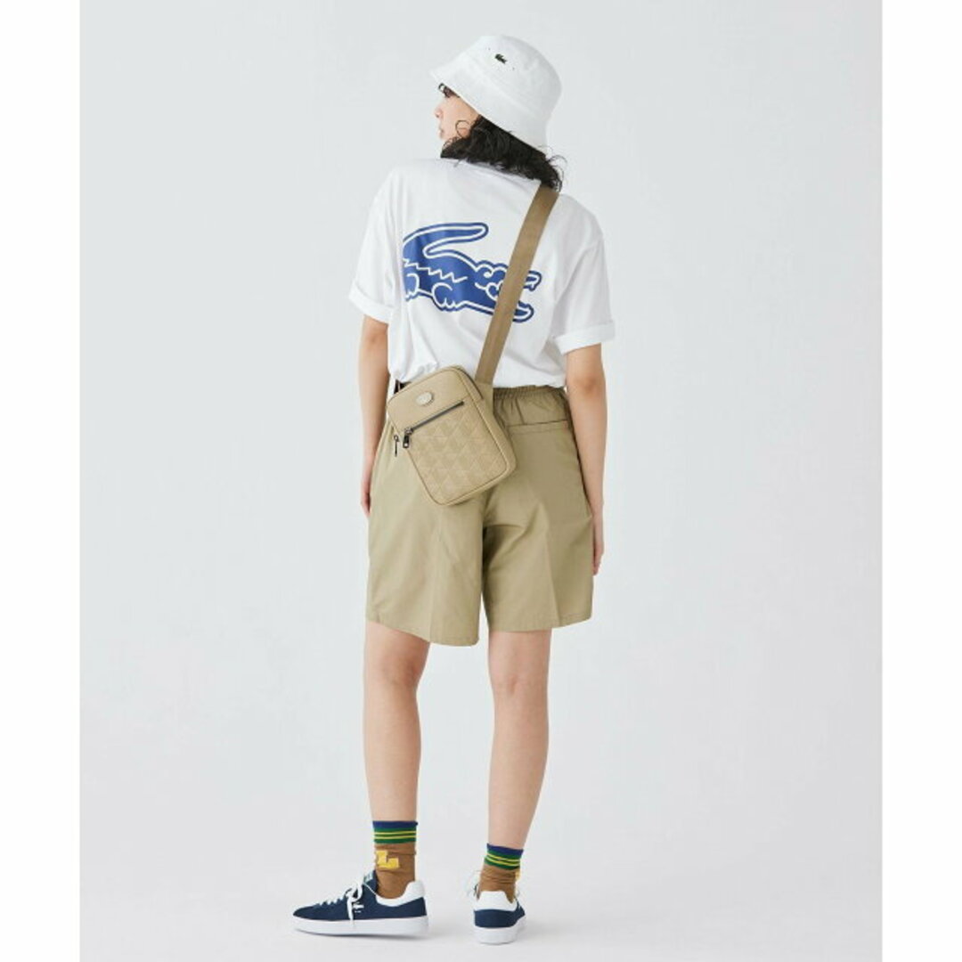 LACOSTE(ラコステ)の【ホワイト】ピケバケットハット メンズの帽子(ハット)の商品写真