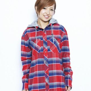 エックスガール(X-girl)のあつのすけ様専用★X-GIRL COLORFUL PLAID SHIRT(シャツ/ブラウス(長袖/七分))