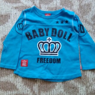 ベビードール(BABYDOLL)の子ども服  Baby  DOLL   長袖Tシャツ80cm(Ｔシャツ)