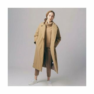 ラコステ(LACOSTE)の【ベージュ】パデッドロングチェスターコート(その他)