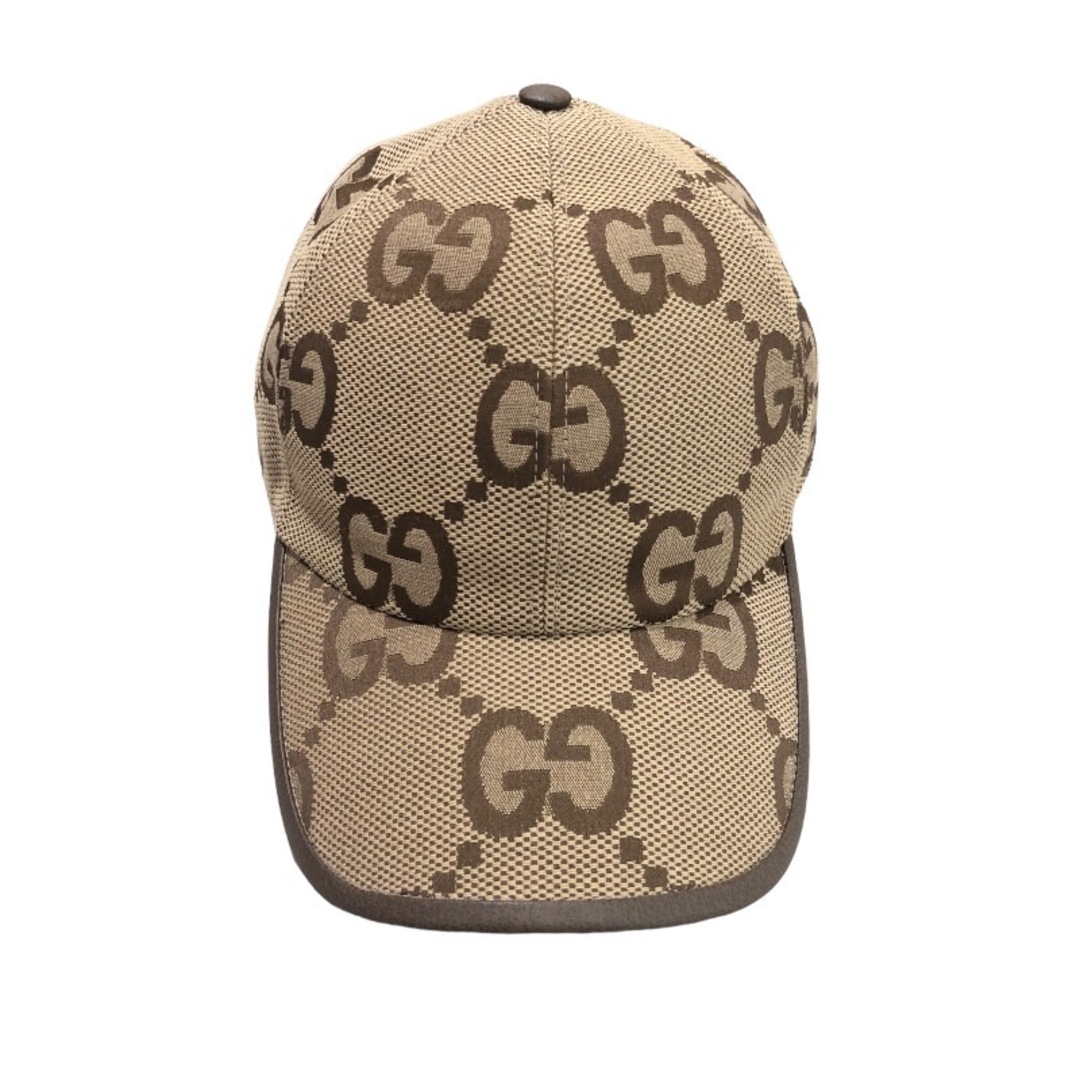 GUCCI ベースボールキャップ ジャンボGGキャンバス 681264-