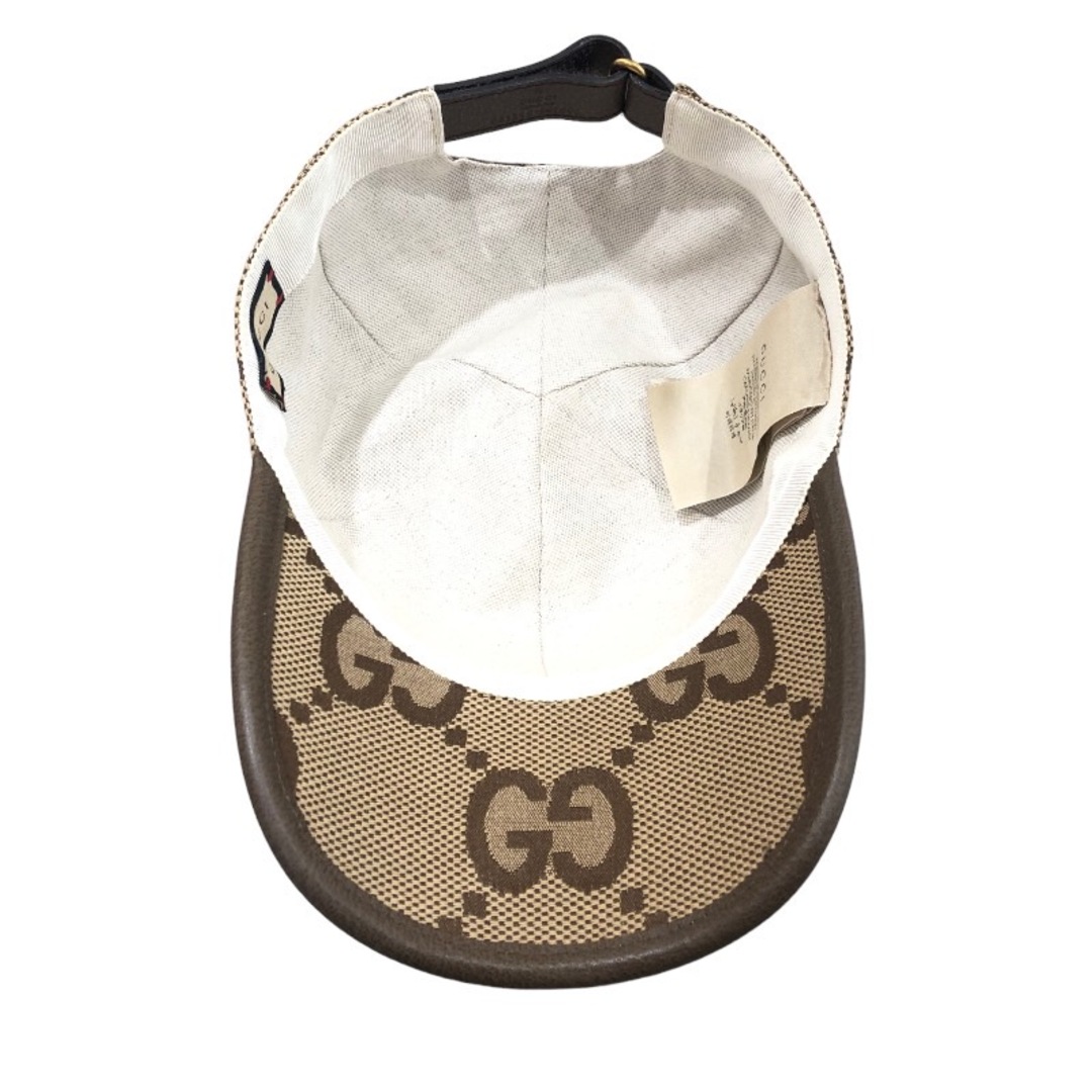 GUCCI ベースボールキャップ ジャンボGGキャンバス 681264-