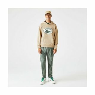 ラコステ(LACOSTE)の【ベージュ】モノグラムモチーフラコステプリントフードスウェット(その他)