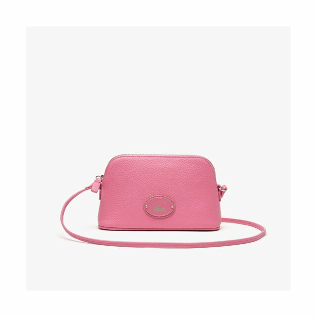 【ピンク】オリジン クロック メタルプレートチェーンショルダーバッグ