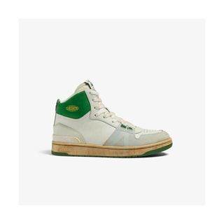 ラコステ(LACOSTE)の【ホワイト×グリーン】メンズ L001 MID 123 2 SMA(スニーカー)