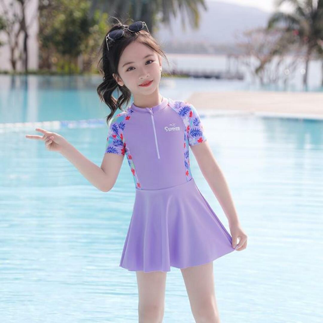 【並行輸入】キッズ 水着 女の子 yswim5070 キッズ/ベビー/マタニティのキッズ服女の子用(90cm~)(水着)の商品写真