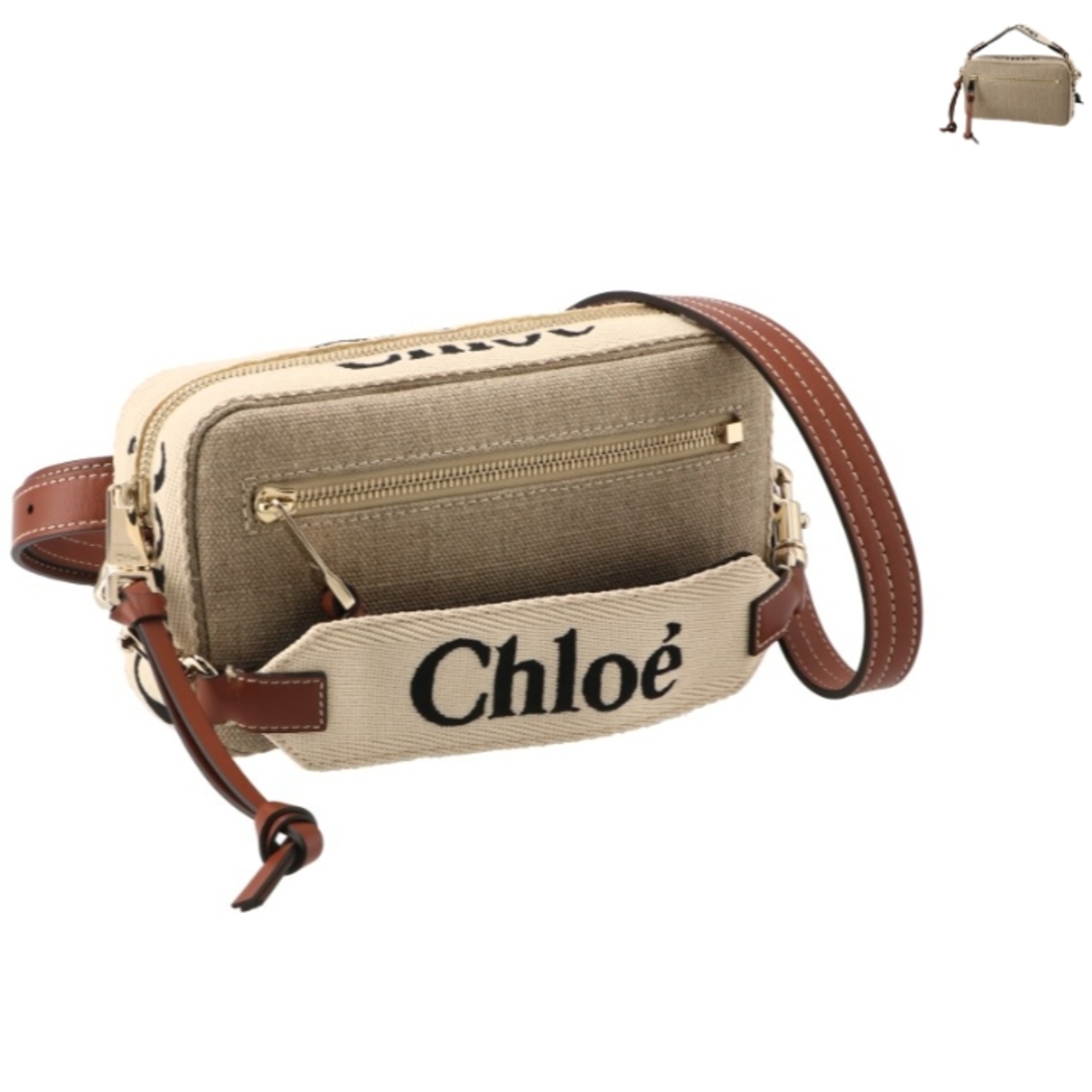 Chloe - クロエ CHLOE ショルダーバッグ WOODY ロゴ ベルトバッグ 2023