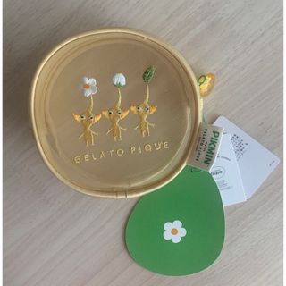 ジェラートピケ(gelato pique)のジェラピケ　ピクミンコラボメッシュポーチ(ポーチ)