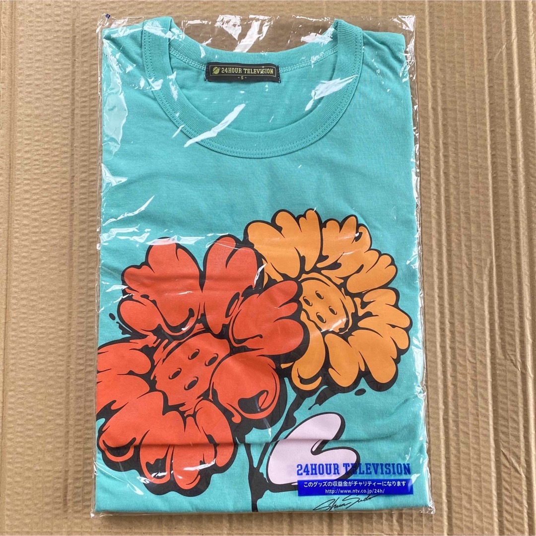 24時間テレビ チャリTシャツ グリーンピース S エンタメ/ホビーのタレントグッズ(アイドルグッズ)の商品写真