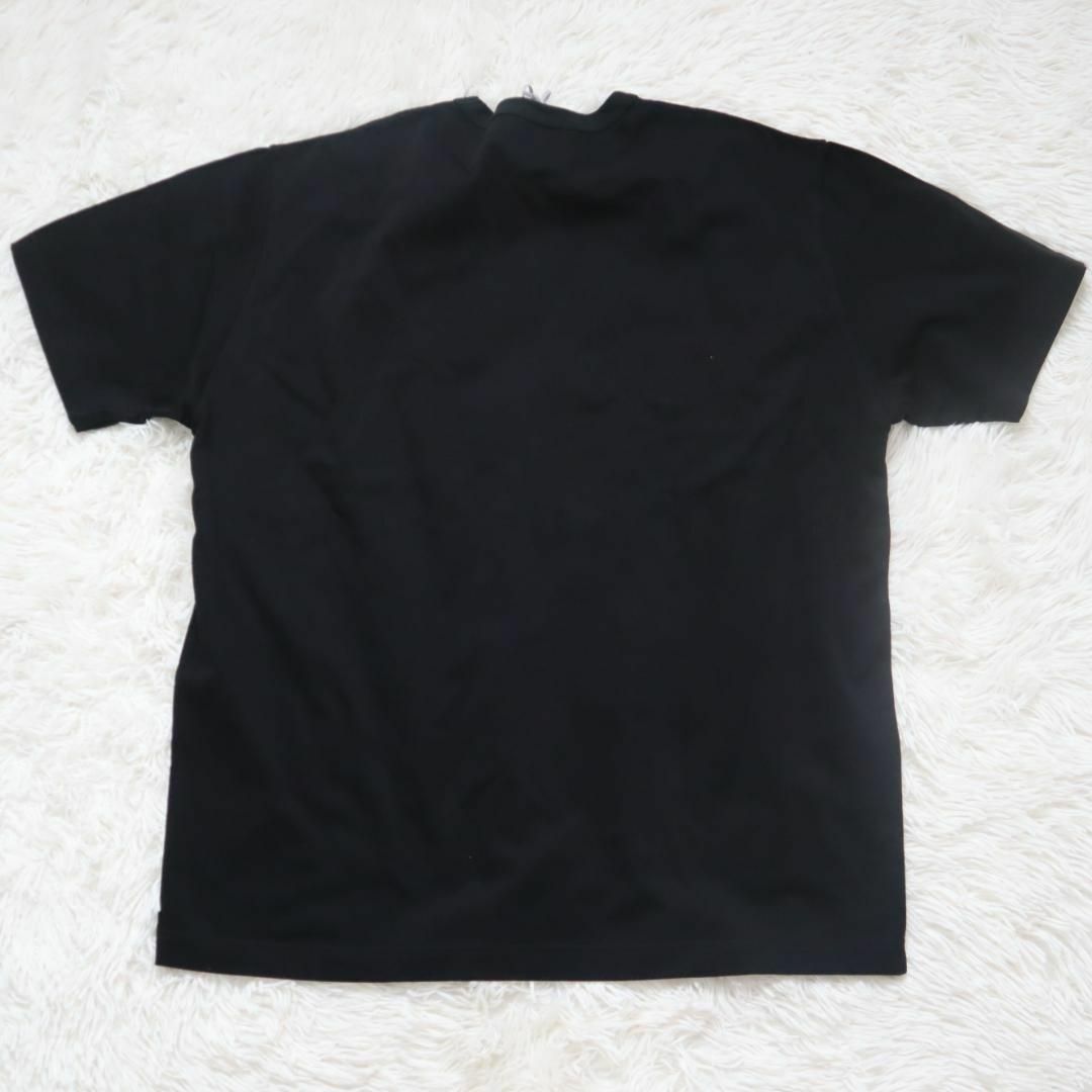 【新品】kolor カラー 度詰め天竺プリントTシャツ 半袖 ブラック 4