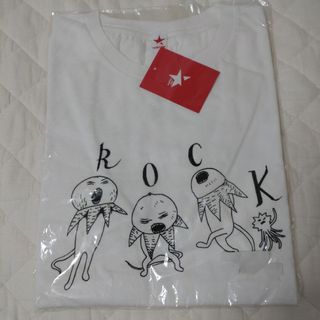 タグ付き★ヒグチユウコ★ロッキンスター ツチグリ Tシャツ S