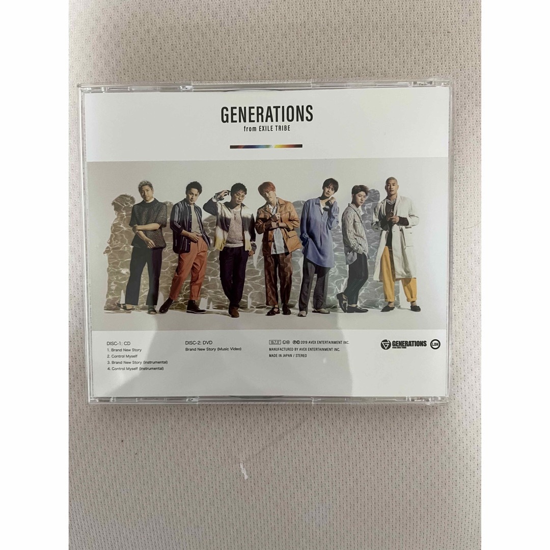 GENERATIONS(ジェネレーションズ)のGENERATIONS　Brand New Story　CD+DVD エンタメ/ホビーのCD(ポップス/ロック(邦楽))の商品写真