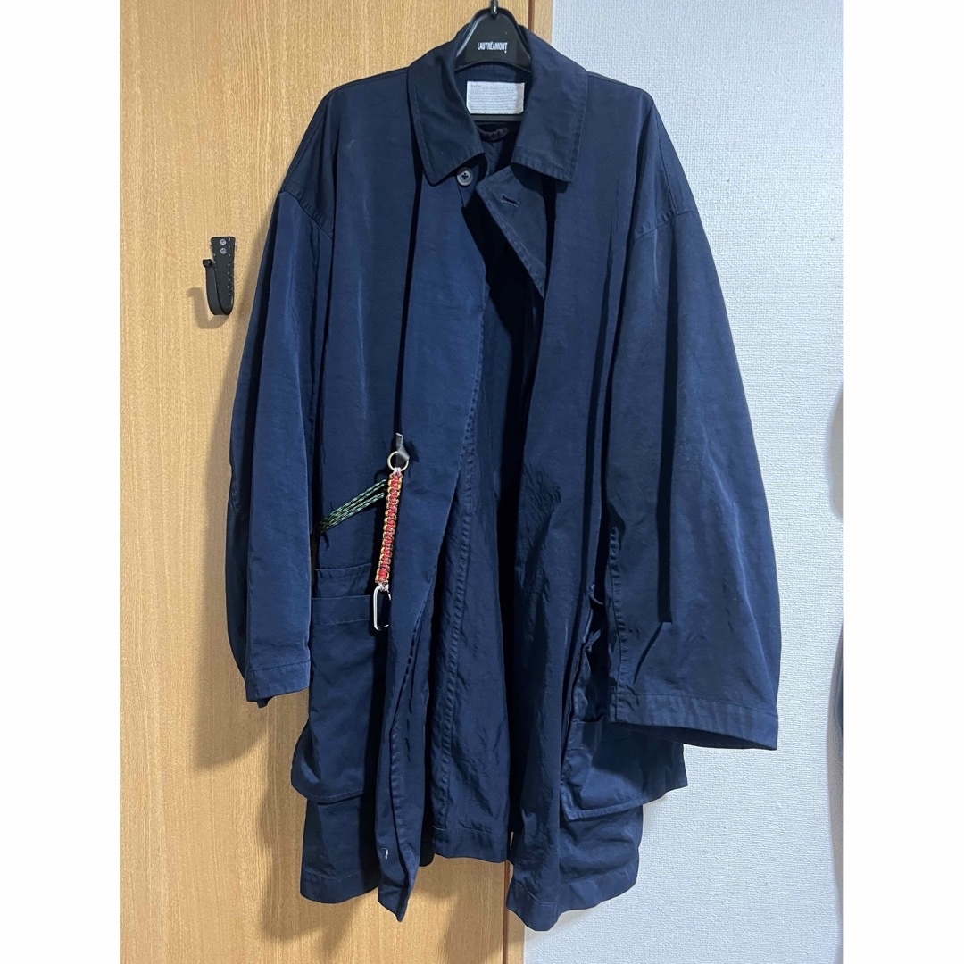 kolor - kolor 21SS exclusiveコート サイズ1 ネイビー タグ付きの通販