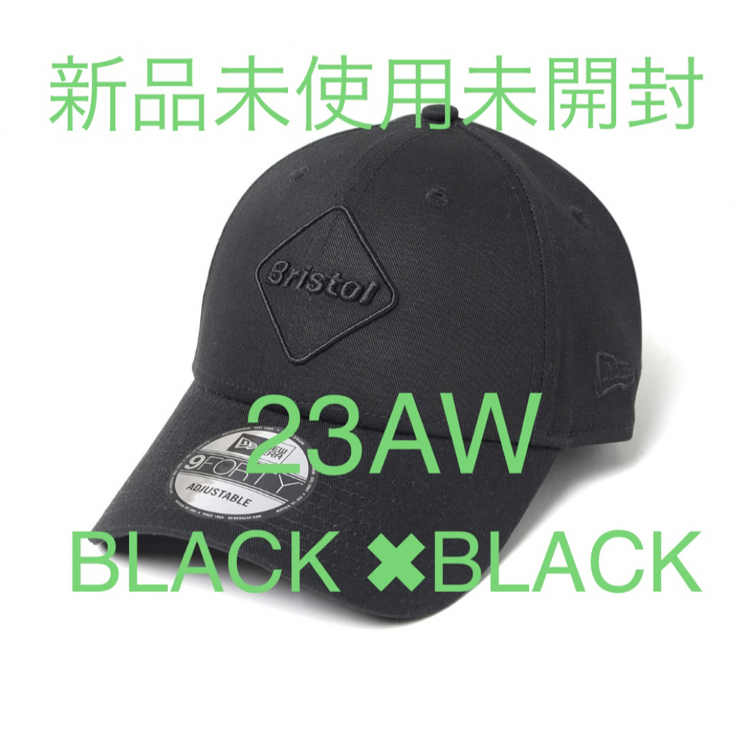 FCRB NEW ERA EMBLEM 9FORTY CAP 23AW 黒 1-