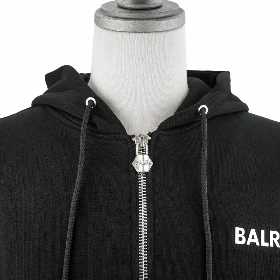 ジップアップフーディー BALR. B1267.1001 ブラック XXLサイズ