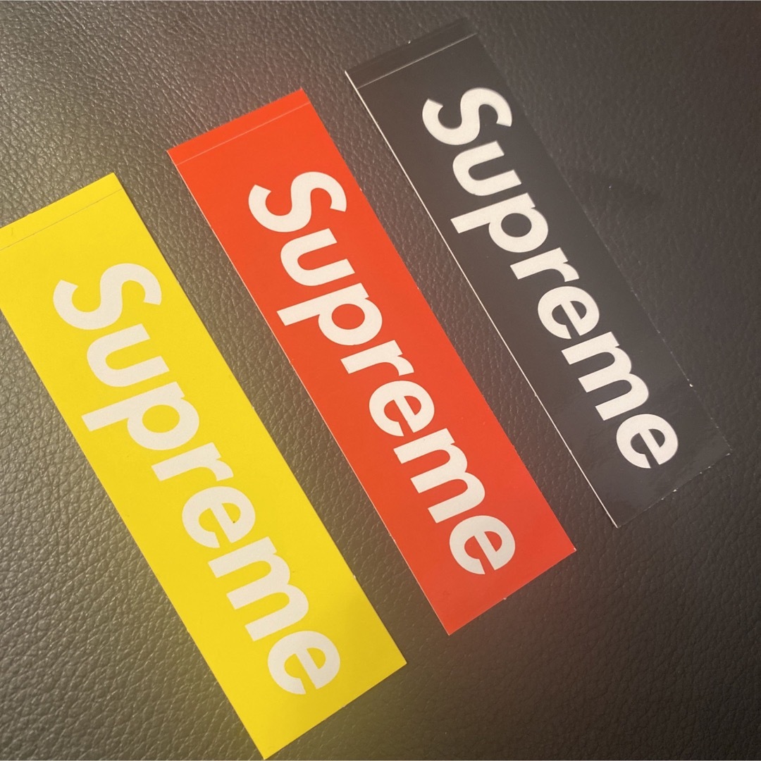 Supreme 2023FW supreme ステッカー ミニボックスロゴ ３枚セットの通販 by プロフ必読お願いします⭐︎｜シュプリーム ならラクマ