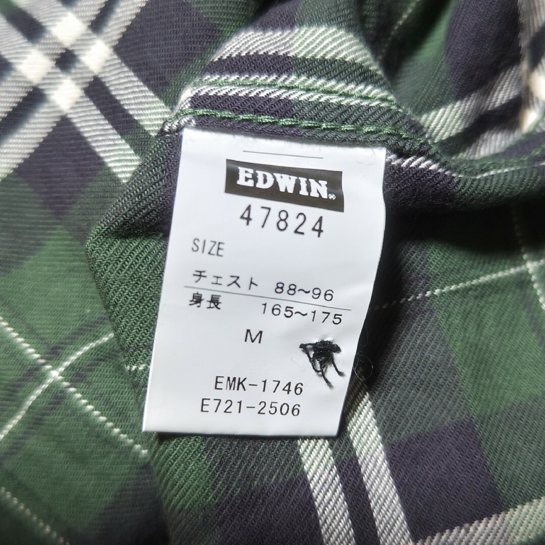 EDWIN(エドウィン)のEDWIN シャツ 長袖 グリーン メンズのトップス(シャツ)の商品写真