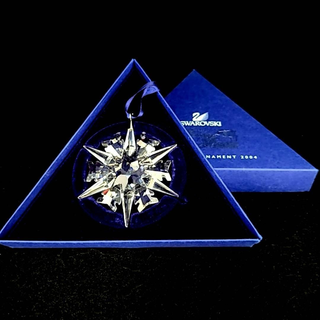 □美品 ◇ スワロフスキー クリスマスオーナメント 箱つき ④ 2002年
