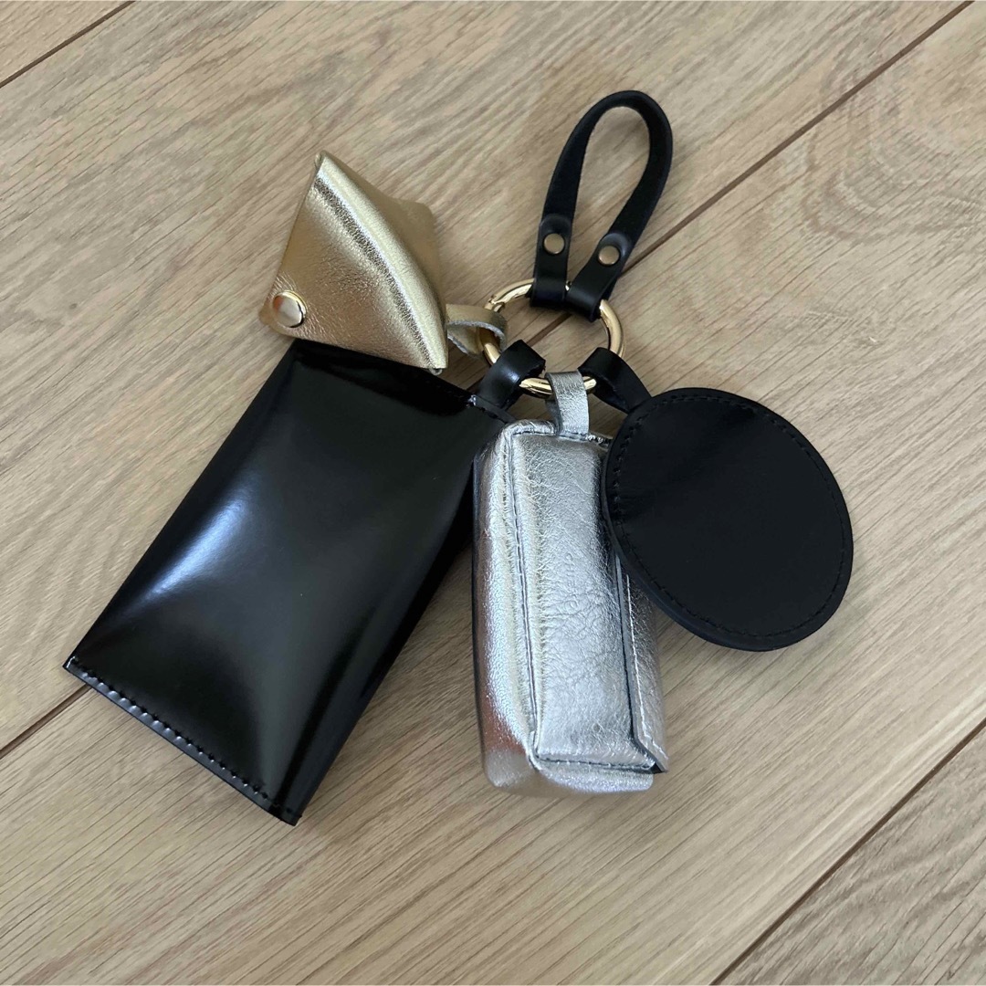 CHIEKO+ チエコプラス mini bag charm/black-